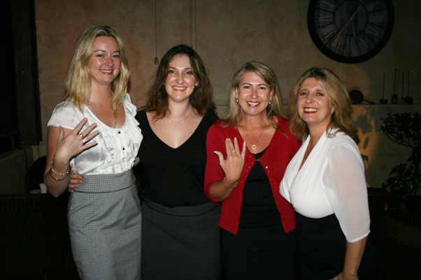 Tina Killeen, Louise Brown, Lisa Allan and Penny Spencer